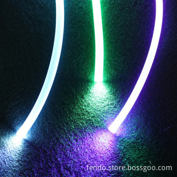 4mm PU TPU EL Wire Strip for Auto Flexible LED Ambient Atmosphere Light Car